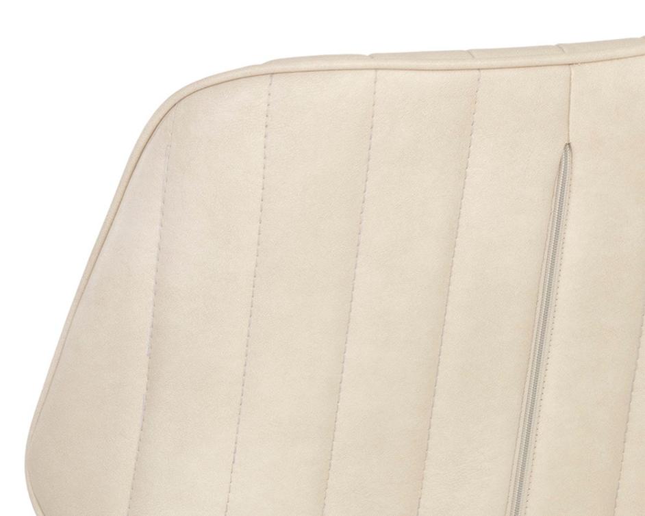 CLINTON DINING CHAIR - BRONZE - BRAVO CREAM by Sunpan