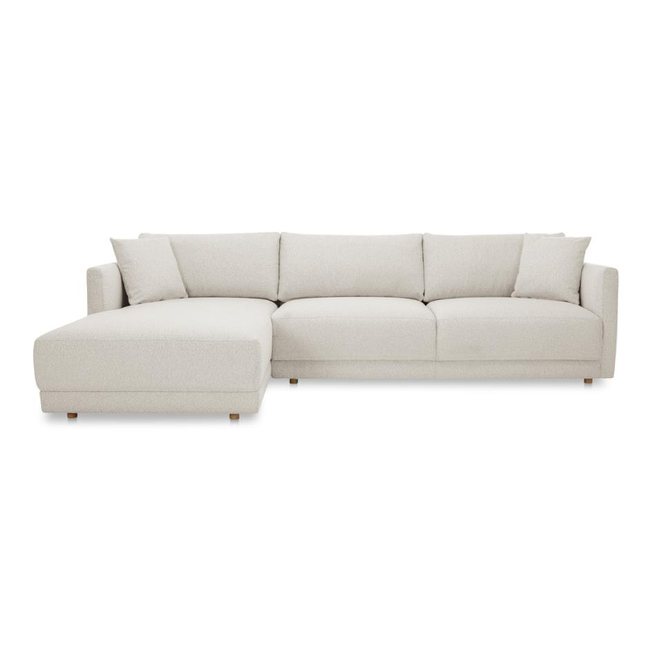 Bryn Sectional Left Oyster by Moes Home