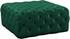 Laurie Ottoman/Bench In Green Velvet by Meridian Furniture