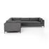 GRAMMERCY 3 PIECE SECTIONAL-BENNETT CHARCOAL by FOUR HANDS