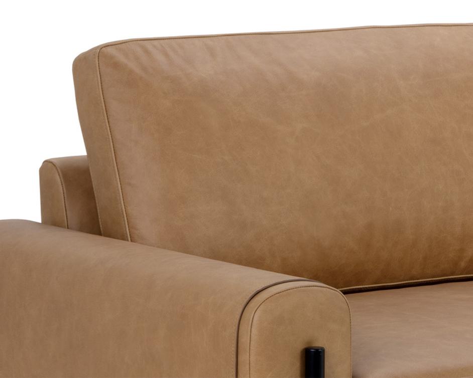 CAMUS SOFA - LUDLOW SESAME LEATHER by Sunpan