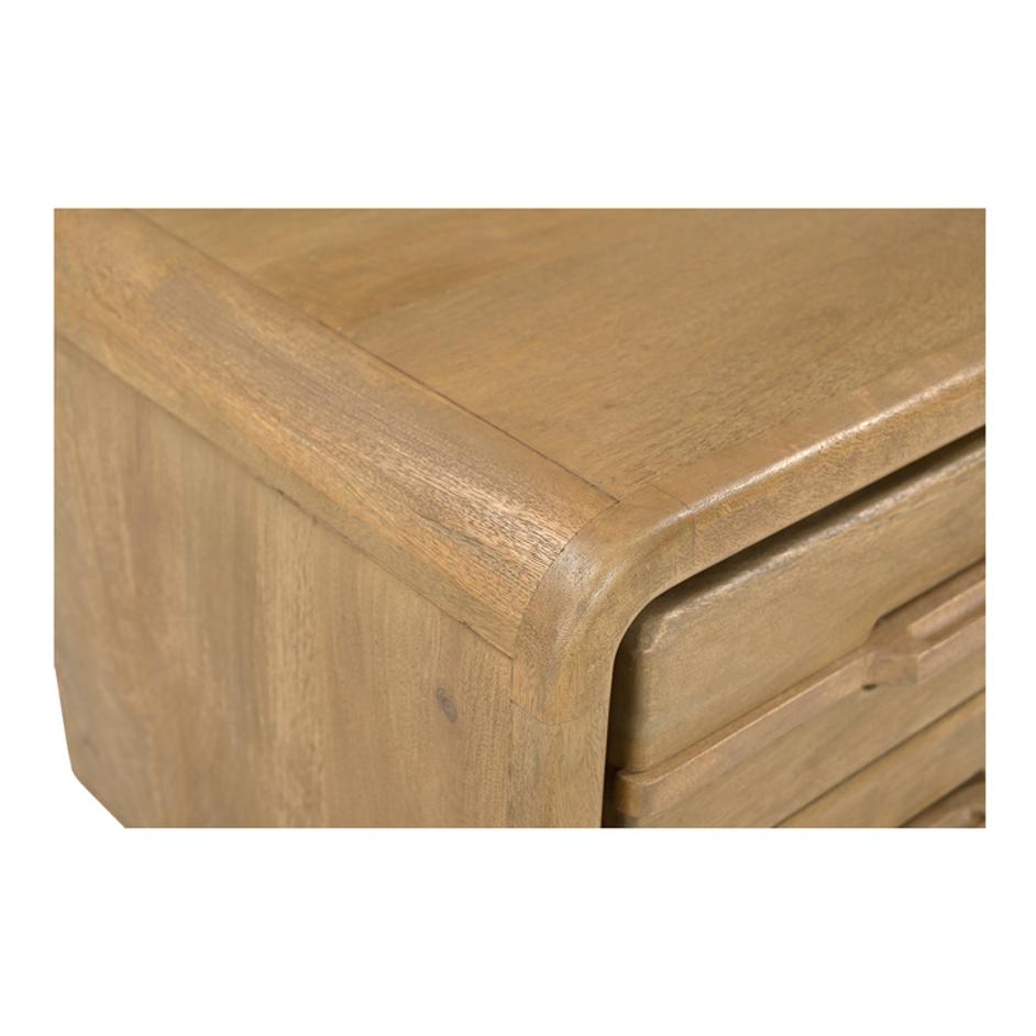 Lennon Nightstand Vintage Brown by Moes Home