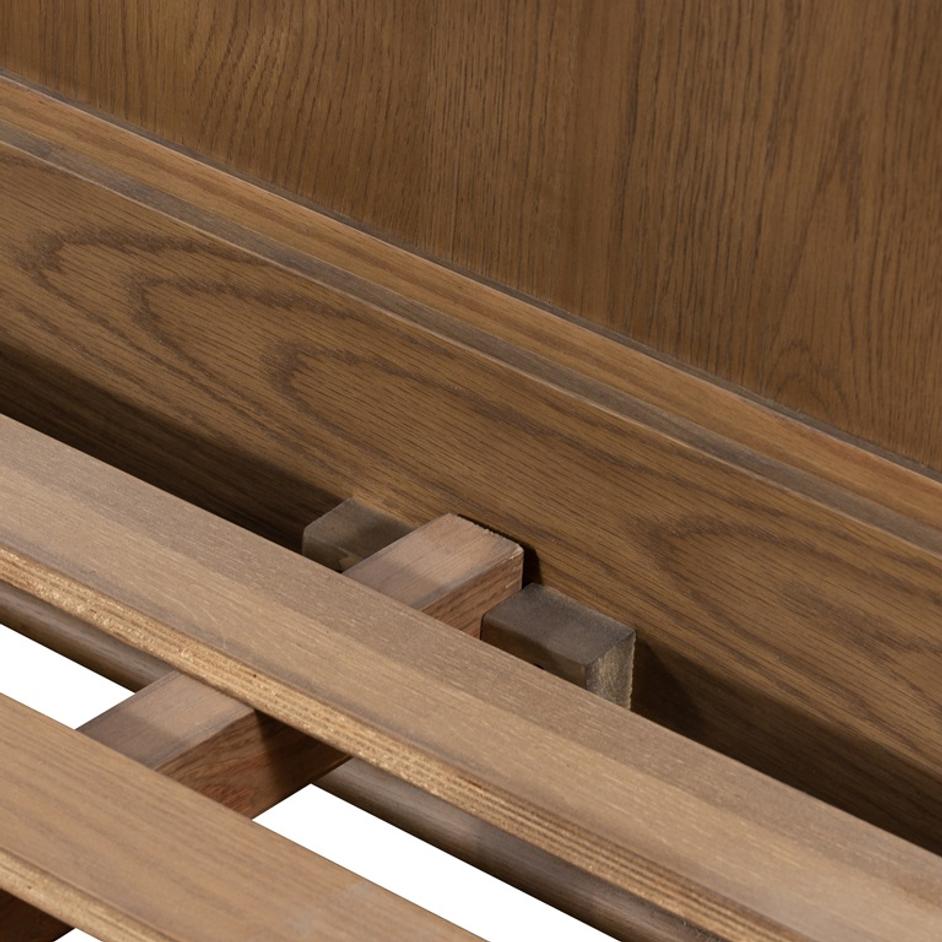 Toulouse Bed In Toasted Oak In King by FOUR HANDS