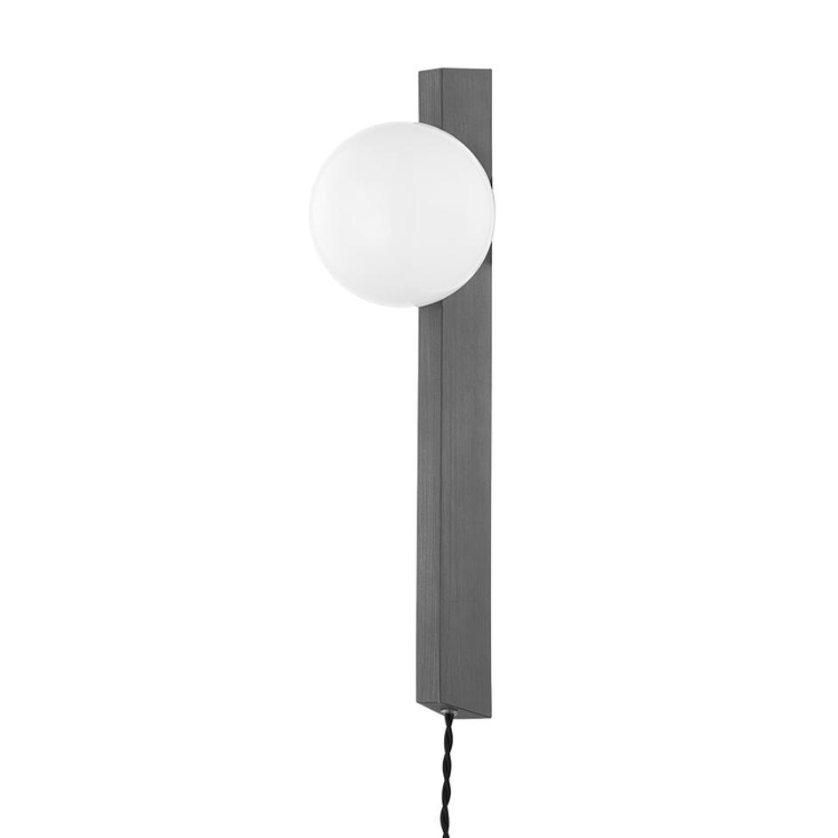 BRISBANE Plug-in Sconce by Troy