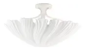 Hadley Semi-Flush In Gesso White by Currey & Company