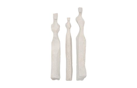 Cast Women Wall Art, Set Of 3, Smallallall, Roman Stone by Phillips Collection