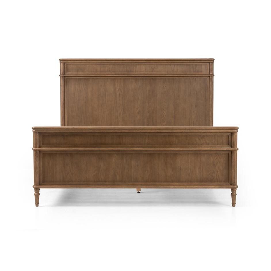 Toulouse Bed In Toasted Oak In Queen by FOUR HANDS
