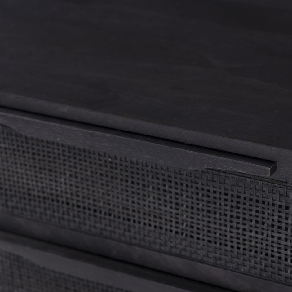 Sydney Large Nightstand - Black Wash by Four Hands