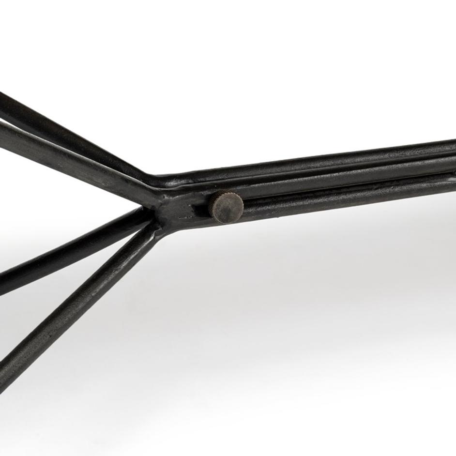 Papillion III 66L x 16W Blonde Wood And Iron Dining Bench by Mercana