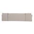 Fable Slipcover Dining Banquette L-Shape Beige 125.5In by Moes Home