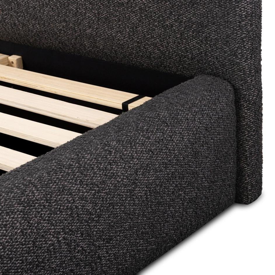Quincy Bed - Lisbon Charcoal by Four Hands