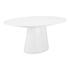 OTAGO OVAL DINING TABLE WHITE by Moes Home