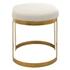 Infinity Gold Accent Stool by Uttermost