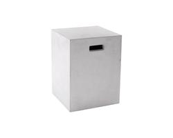 CASTOR END TABLE - WHITE by Sunpan