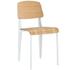 Malta Dining Side Chair In Natural White by Modway Furniture