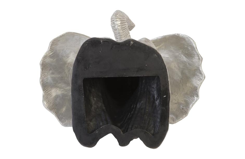 Elephant Wall Art, Resin, Silver Leaf by PHILLIPS COLLECTION