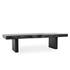 60" Coffee Table Black by Classic Home