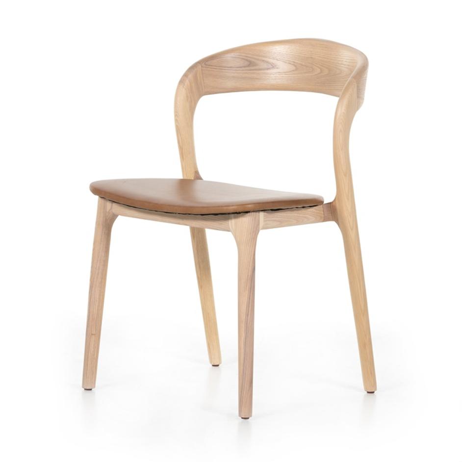 Amare Dining Chair In Sonoma Butterscotch by FOUR HANDS