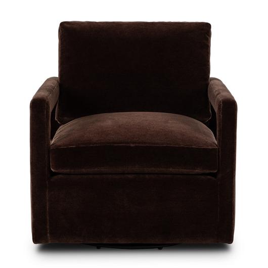 Olson Swivel Chair - Monte Chocolate by Four Hands