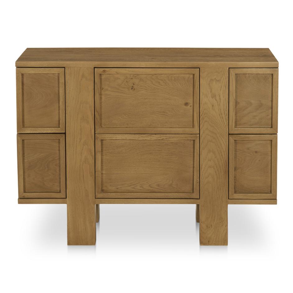 Henley Nightstand Brown by Moes Home
