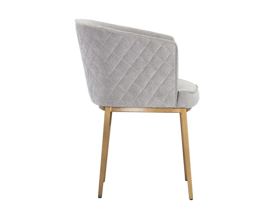 Cornella Dining Chair - Polo Club Stone by Sunpan