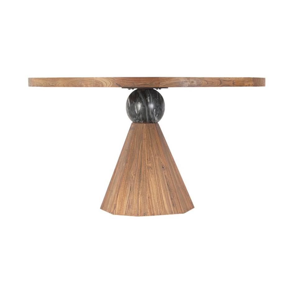 Eiffel 54" Octagonal Round Table by Home Trends & Design