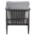 Brunei Modern Gray Accent Chair by Uttermost