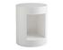 BEACON END TABLE - HIGH GLOSS WHITE by Sunpan