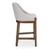Edward Counter Stool Heather Beige by Moes Home