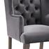 Combest French Vintage Dining Performance Velvet Armchair In Gray by Modway Furniture