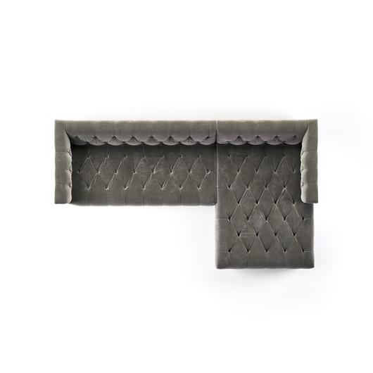 Maxx 2Pc Raf Sectional In 109 In Sapphire Brch by FOUR HANDS