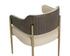 TOVA DINING ARMCHAIR - DILLON CREAM / BRAVO ASH by Sunpan