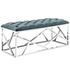 Santoli Bench In Sea Blue by Modway Furniture