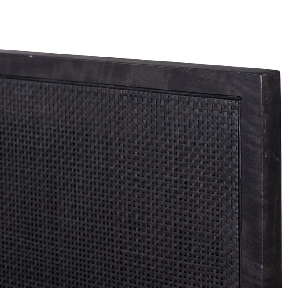 Sydney King Bed - Black Wash by Four Hands