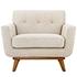 Anthem Upholstered Fabric Armchair In Beige by Modway Furniture