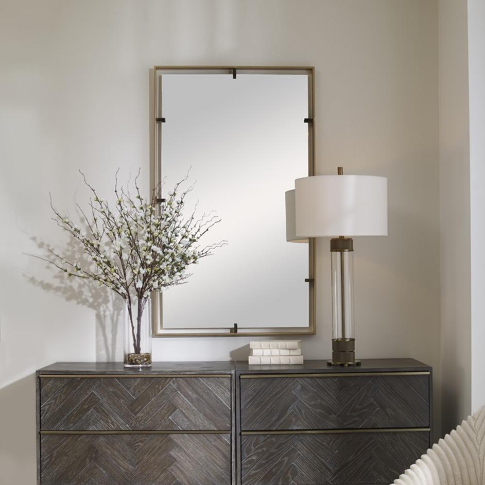 Egon Gold Wall Mirror by Uttermost