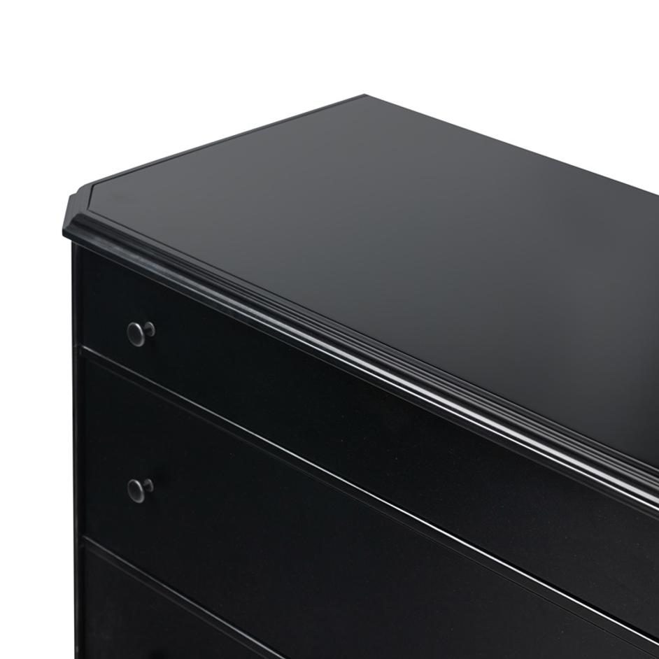 Lendon Dresser 3 Drawer in Black by FOUR HANDS