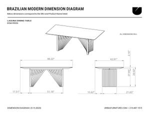 Laguna Dining Table by Urbia Imports