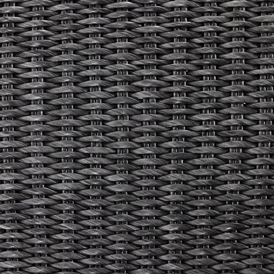 Portia Outdoor Chaise Lounge In Coal by FOUR HANDS