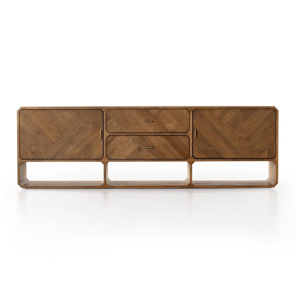 Caspian Media Console - Natural Ash by Four Hands