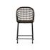 Bandera Outdoor Woven Counter Stool-Grey by FOUR HANDS