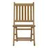 Quay Outdoor Patio Teak Folding Chair In Natural by Modway Furniture
