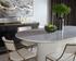 PALOMA DINING TABLE - OVAL - WHITE MARBLE - 84" by Sunpan