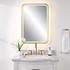 Crofton Lighted Brass Vanity Mirror by Uttermost