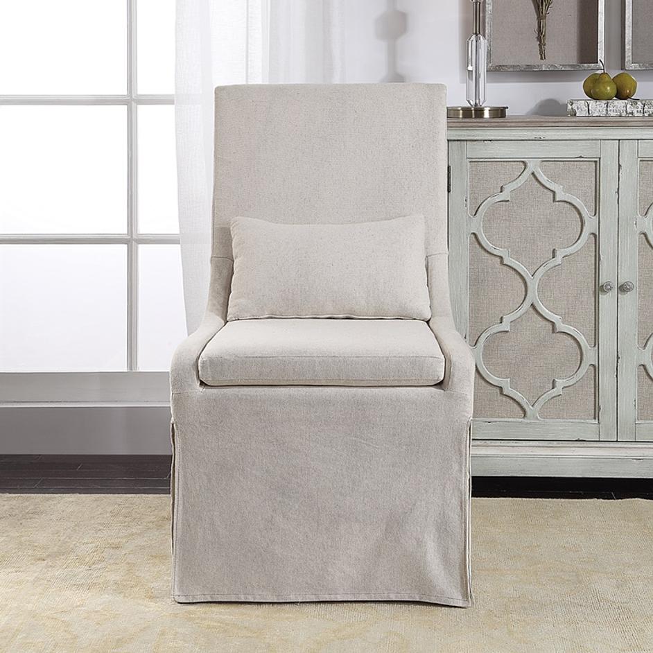 Coley Armless Chair by Uttermost