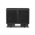 Levon Bar Cabinet In Black Woven Rod Cane by FOUR HANDS