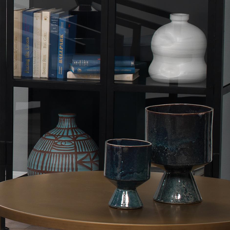 Berkeley Ceramic Decorative Pots (set of 3) by Jamie Young