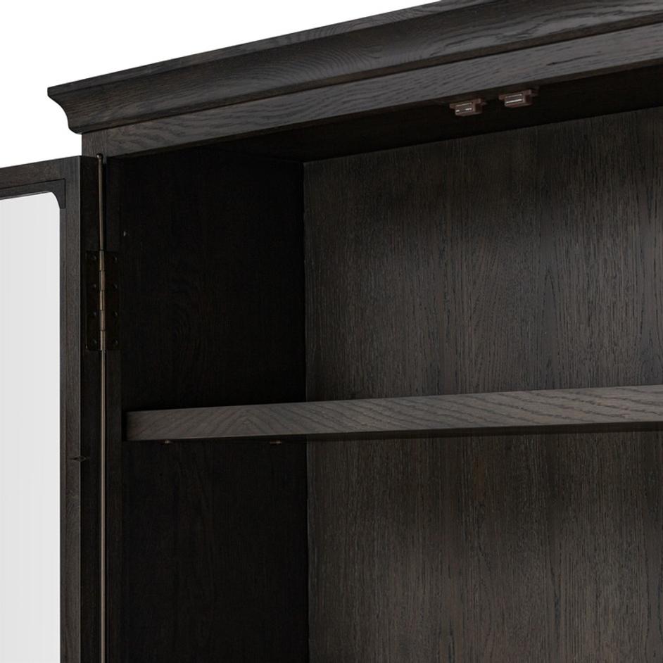 Dawes Cabinet - Smoked Black Oak by Four Hands
