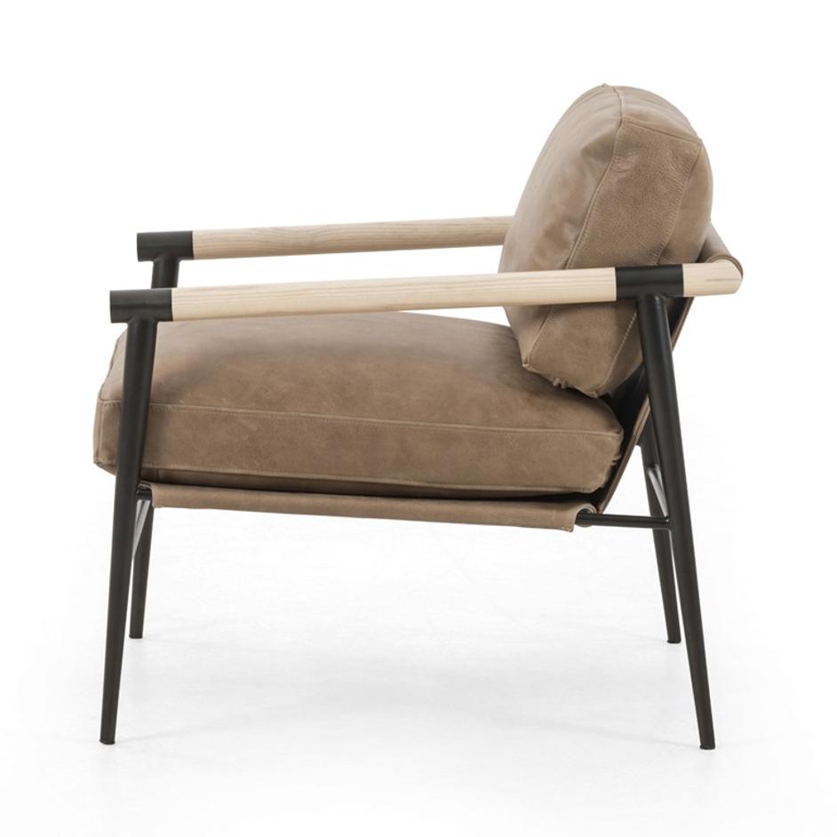 Rowen Chair In Palermo Drift by FOUR HANDS