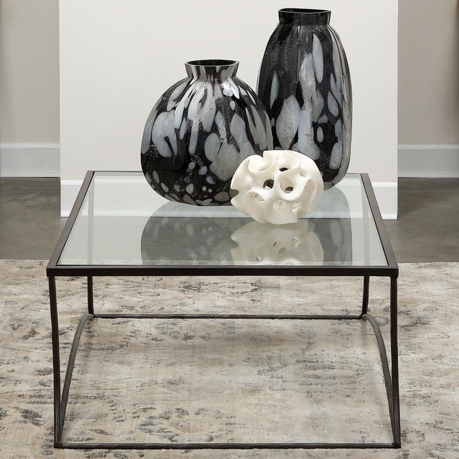 Kai Iron Coffee Table by Jamie Young